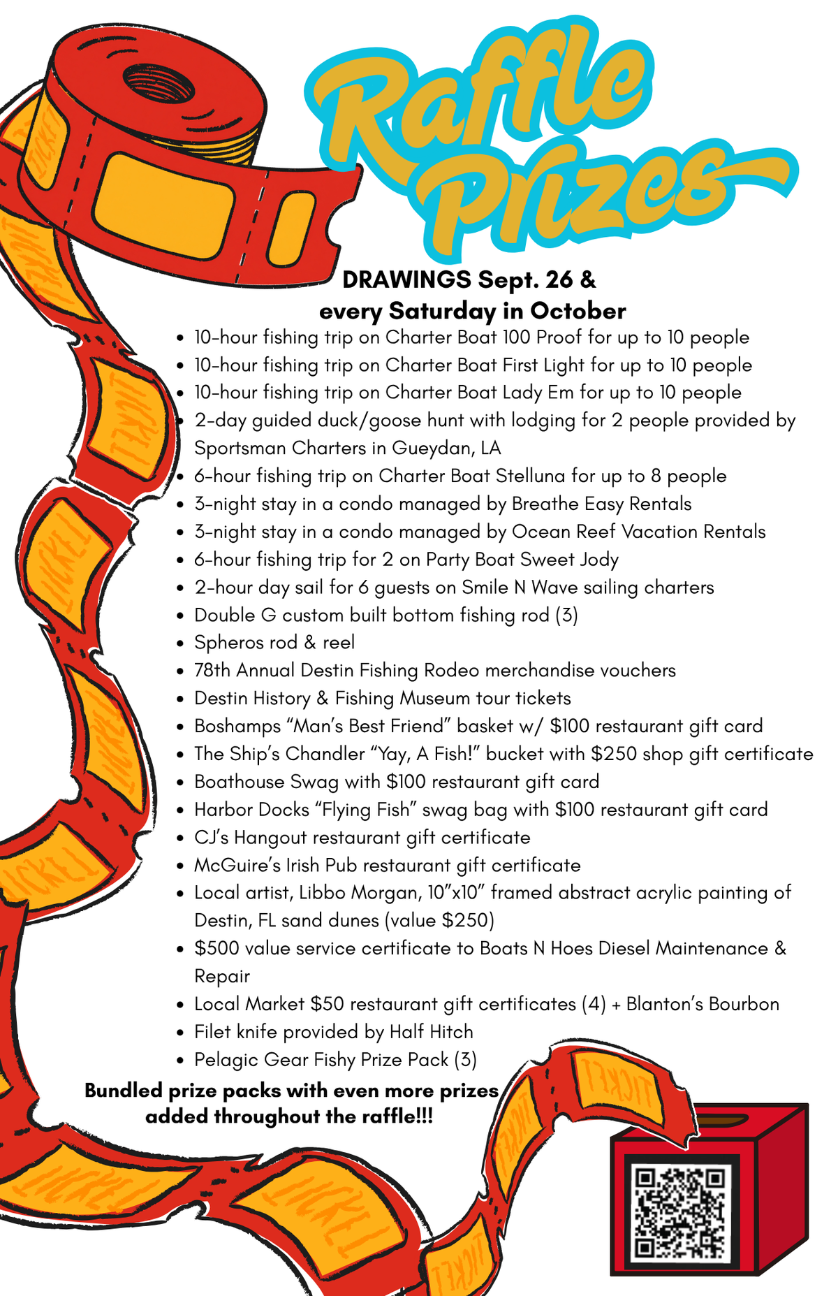 2026 Bruce Cheves Memorial Raffle
