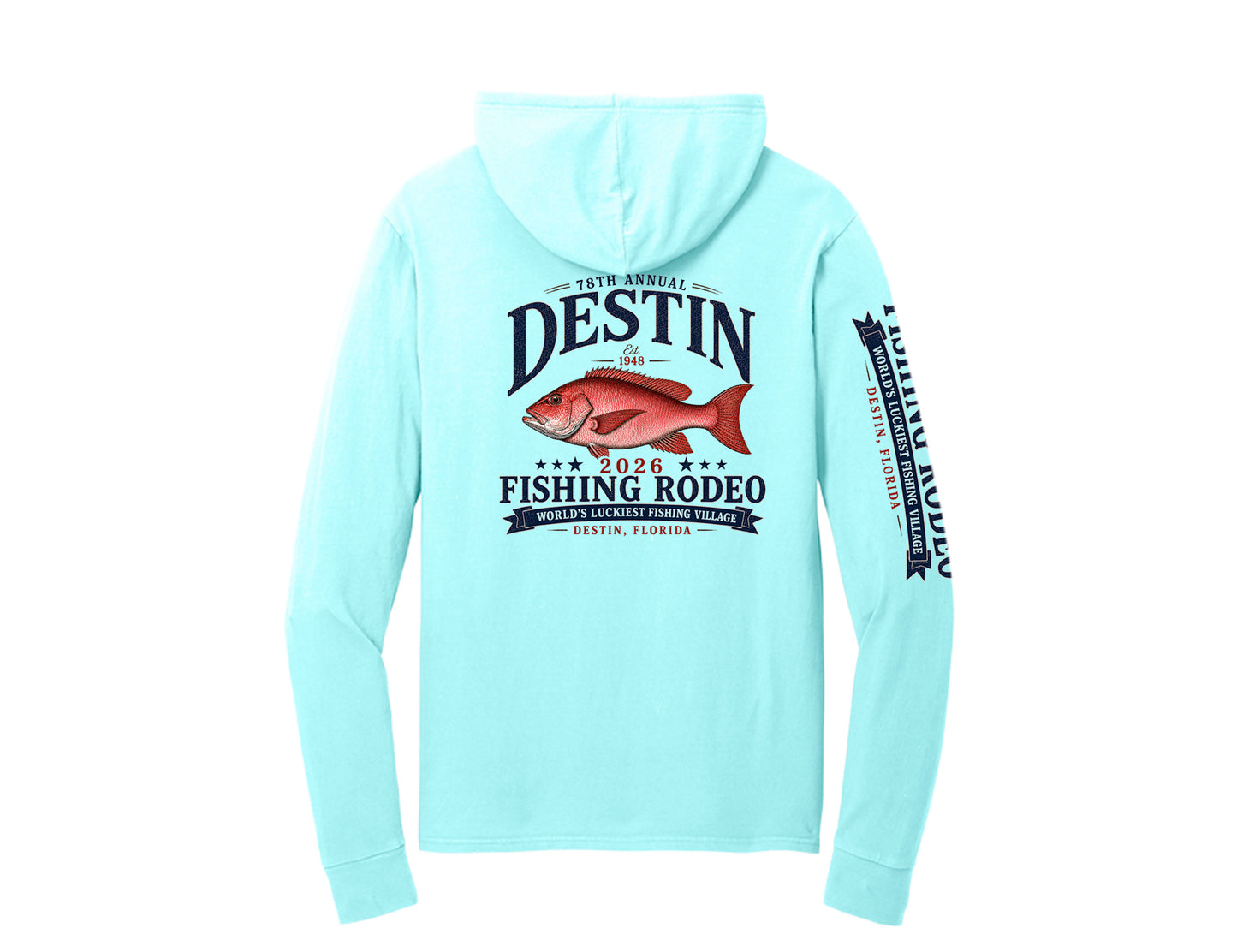 2026 Snapper Pullover Hooded Tee