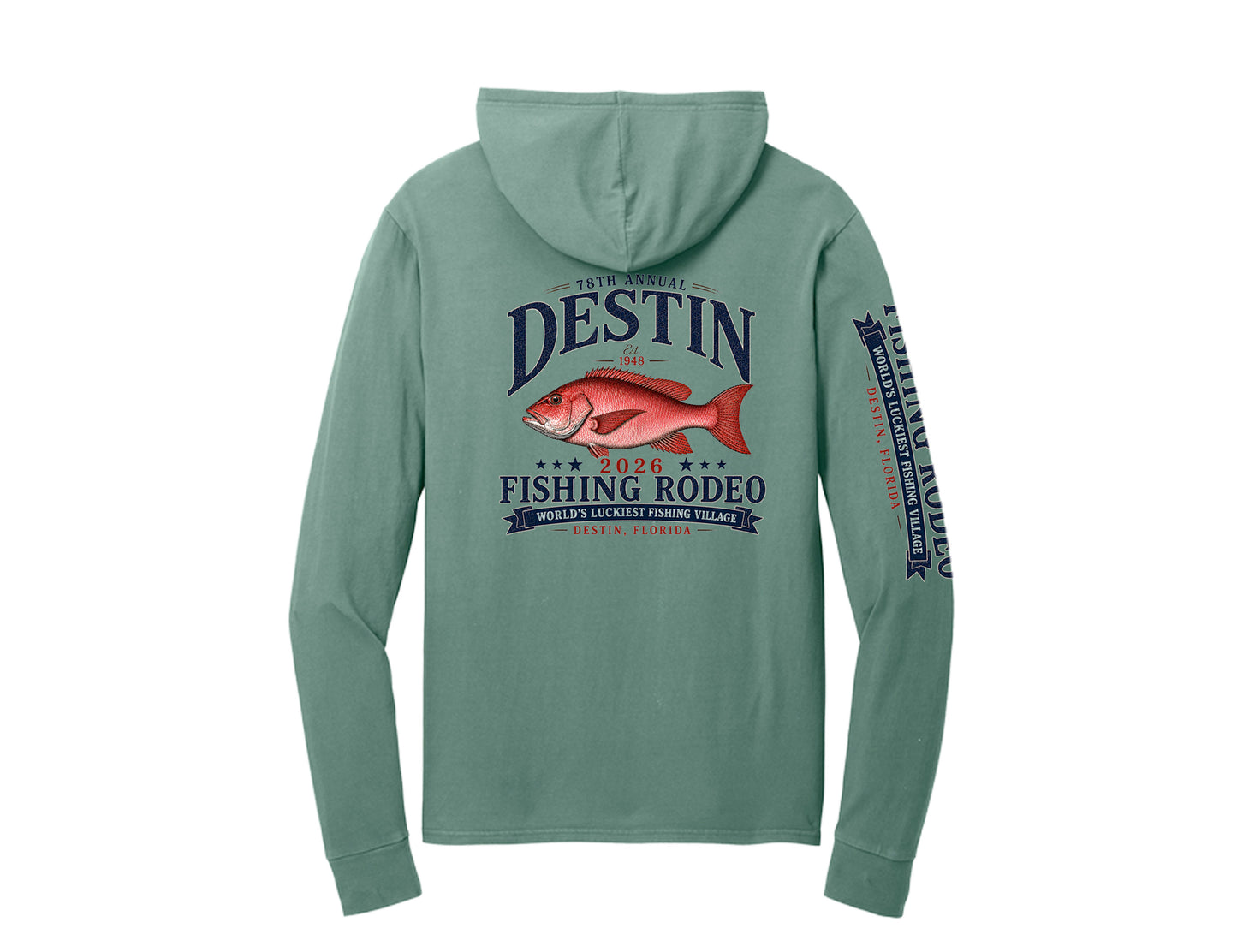 2026 Snapper Pullover Hooded Tee